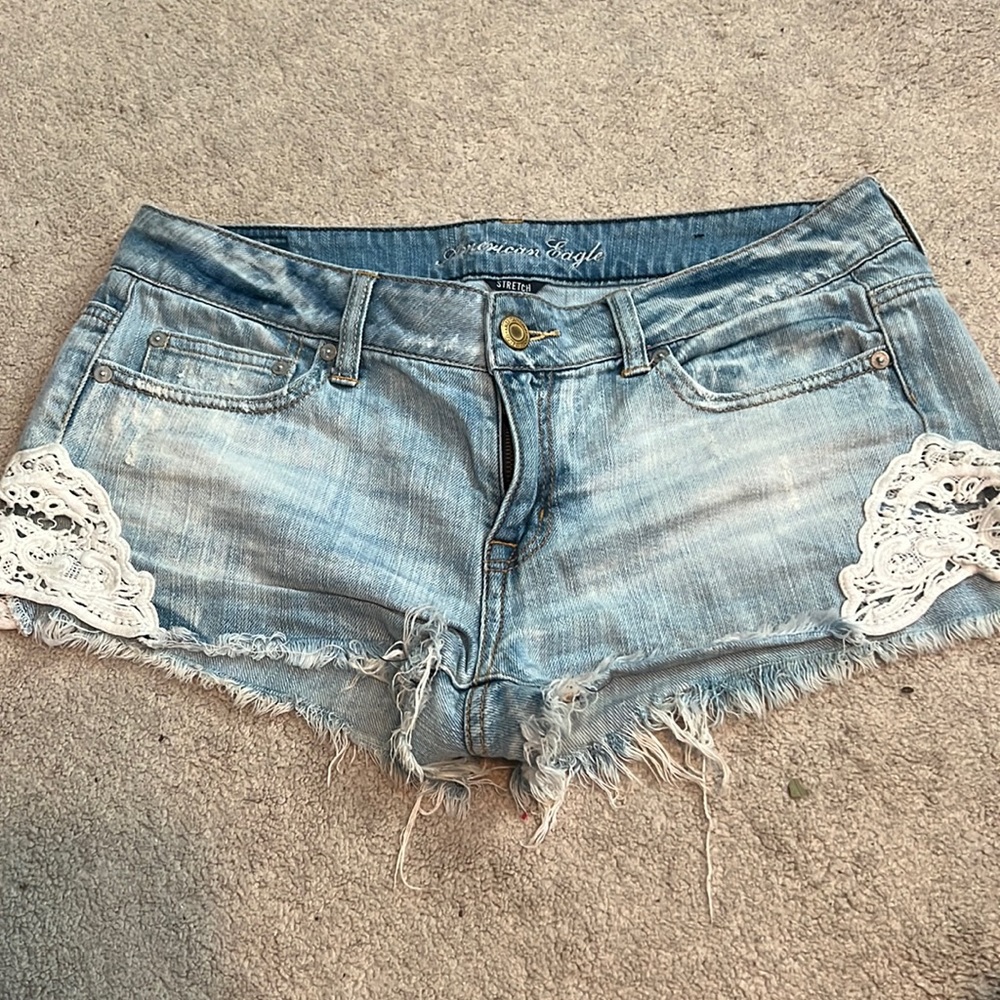 Low rise shorts